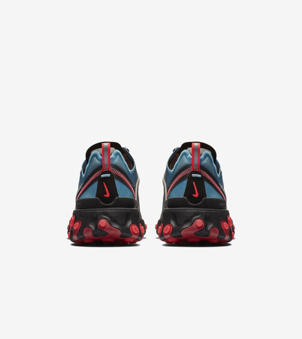 NIKE公式】ナイキ リアクト エレメント 87 'Solar Red and Black and Blue (AQ1090-006 / REACT ELEMENT 87). Nike SNKRS JP