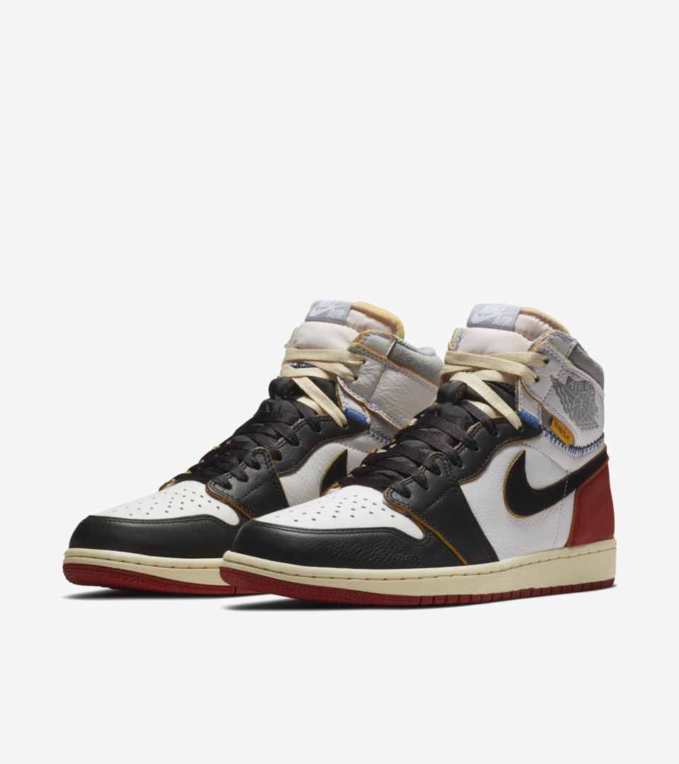 Air Jordan 1 Union Los Angeles 'White & Varsity Red & Black Air Jordan 1 Union Los Angeles 'White & Varsity Red & Black