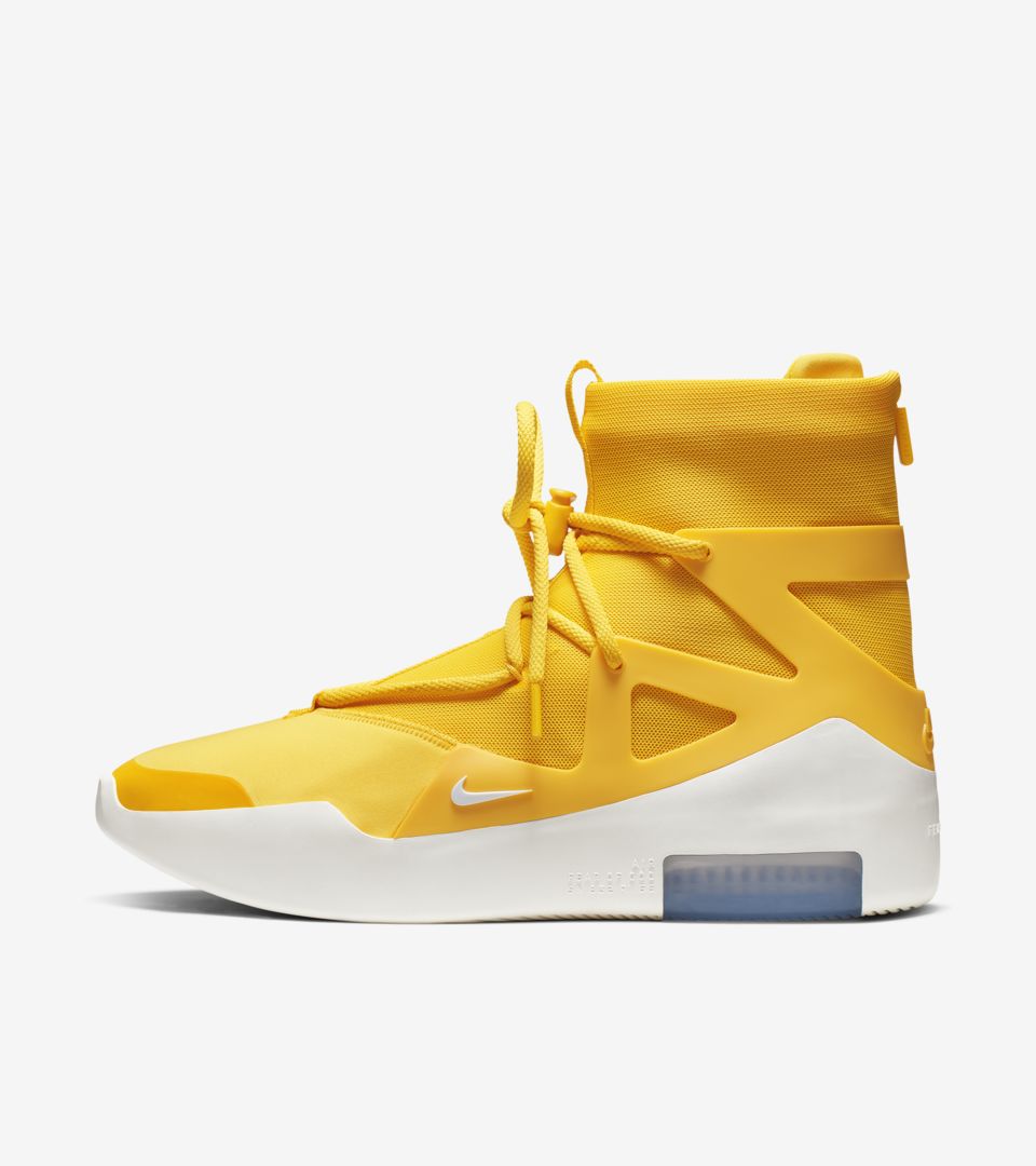 Air Fear of God 1 'Yellow' Release Date. Nike SNKRS US