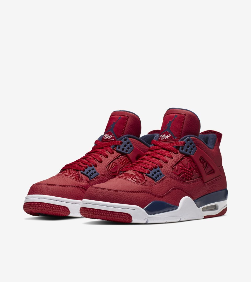 retro 4 gym red