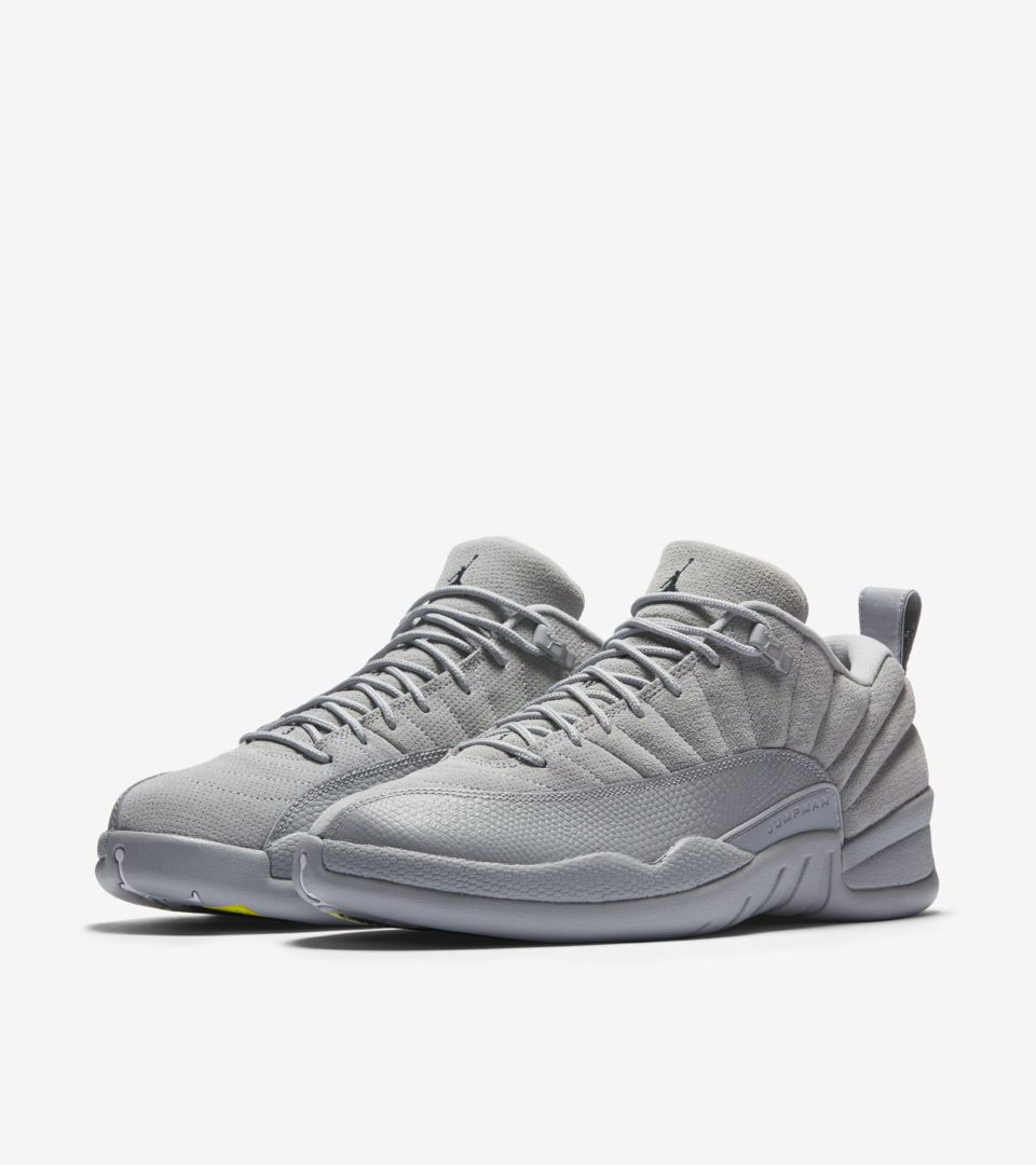 jordan 12 wolf grey white