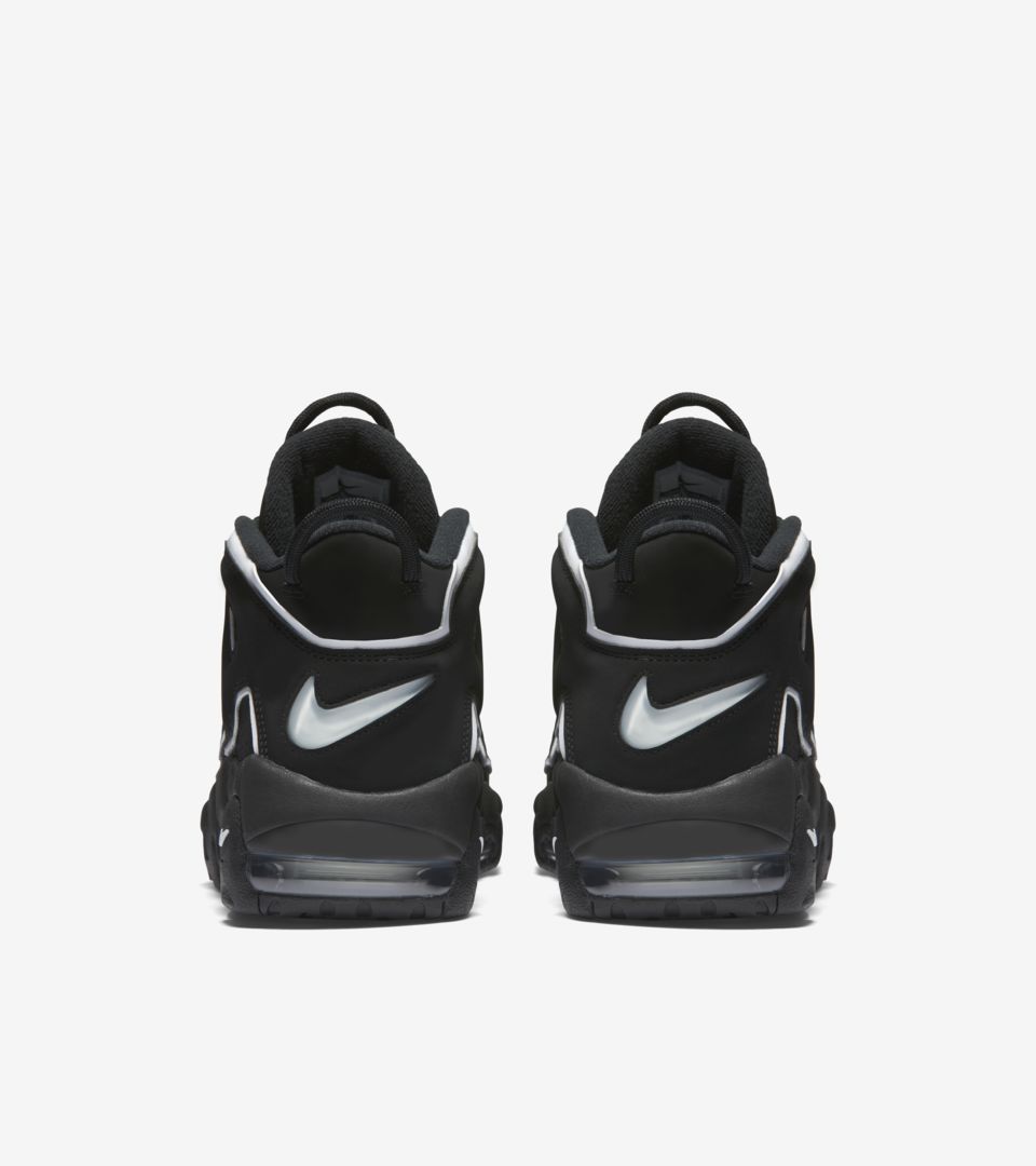 วันเปิดตัว Air More Uptempo “Black”. Nike 