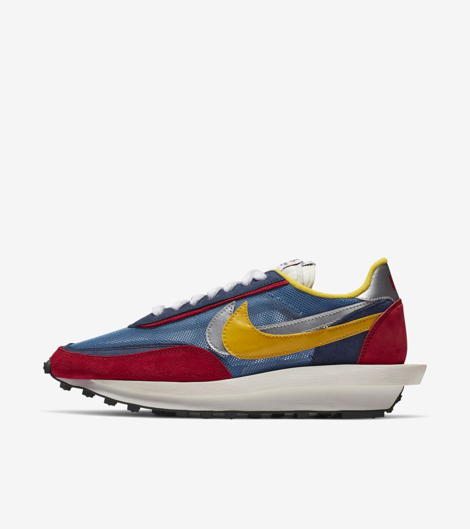 Nike LDWaffle Sacai 'Varsity Blue and Varsity Red and Del Sol 