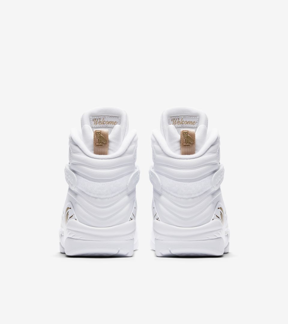 Air Jordan 8 Retro OVO 'White & Metallic Gold' Release Date. Nike 