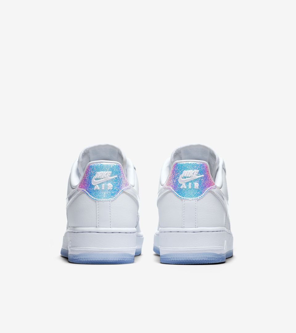 nike air force 1 iridescent blue