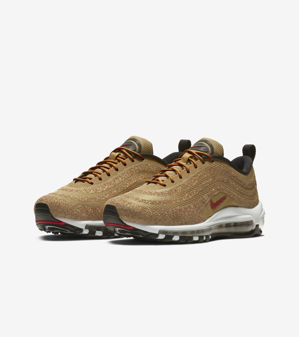 Arrow Out Advanced Women's Nike Air Max 97 'Gold Swarovski Crystal' Release Date. Nike SNKRS