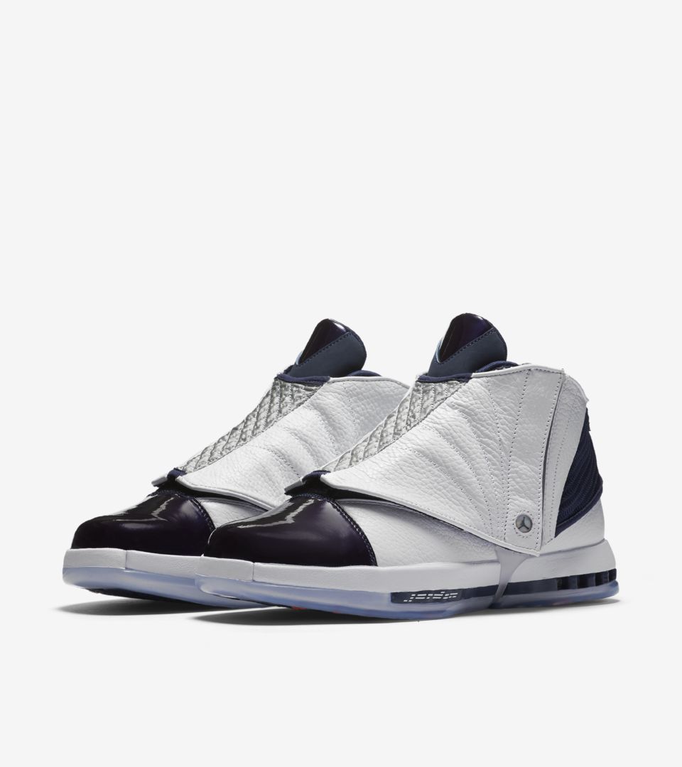 エア ジョーダン 16 レトロ 'Midnight Navy & White'. Nike SNKRS JP