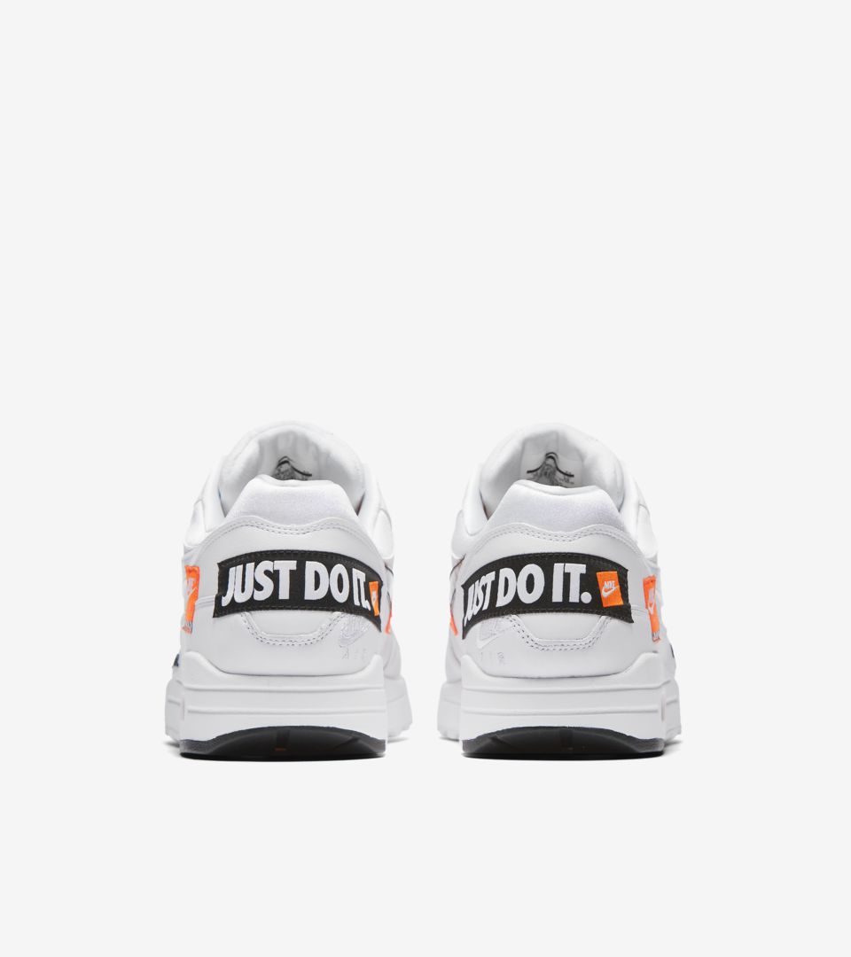 Nike Air Max 1 Just Do It Collection 'White & Total Orange 