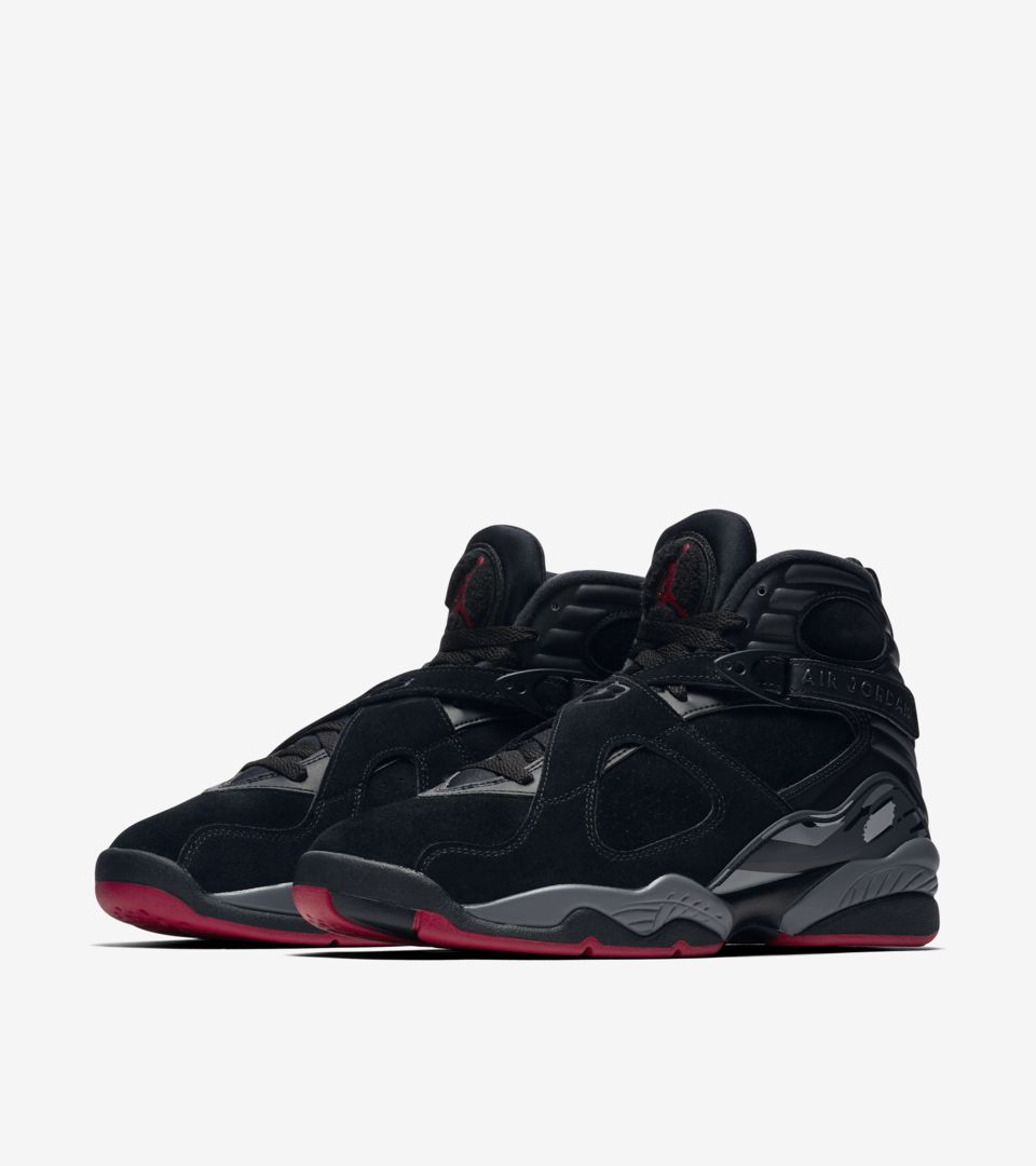 Air Jordan 8 Retro 'Black \u0026amp; Gym Red 