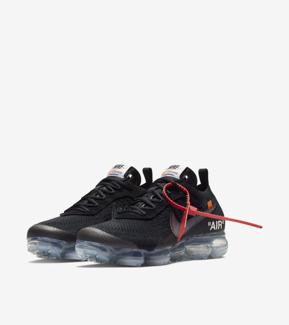 Nike The Ten Air Vapormax Off-White 'Black' Release Date. Nike SNKRS