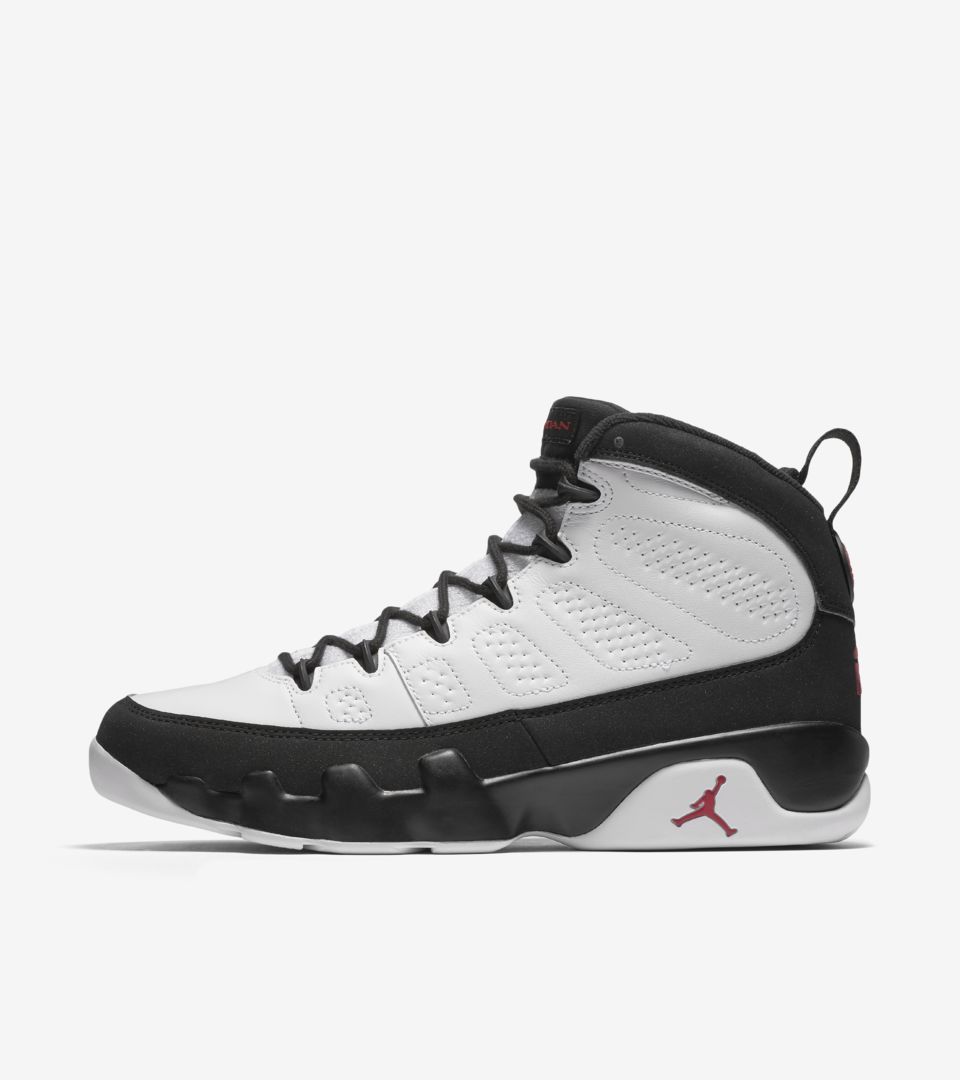 Air Jordan 9 Retro OG 'White \u0026 Black 