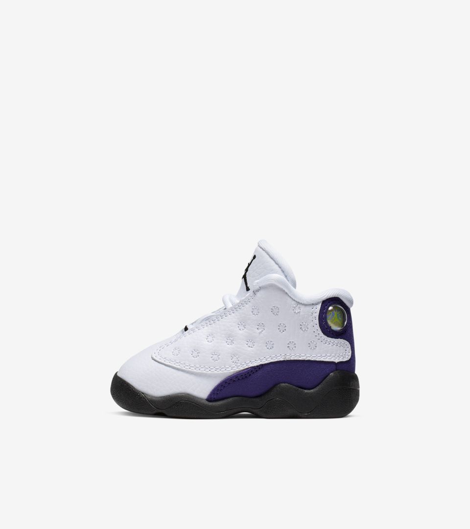 Air Jordan 13 'White/Court Purple' Release Date. Nike SNKRS