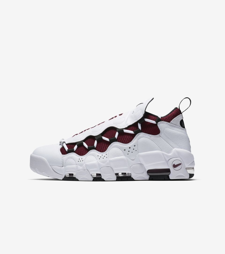 Nike Air More Money 'White u0026 Black u0026 University Red' Release Date