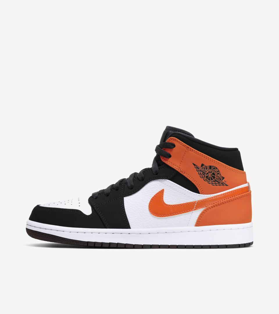 jordan aj 1 mid orange