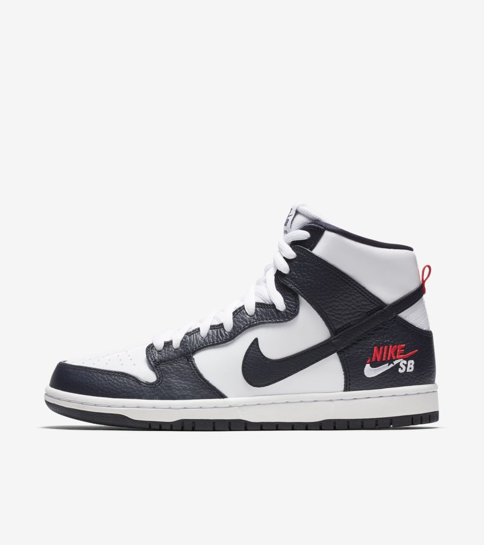 Nike SB Dunk High Pro 'Obsidian \u0026 White 