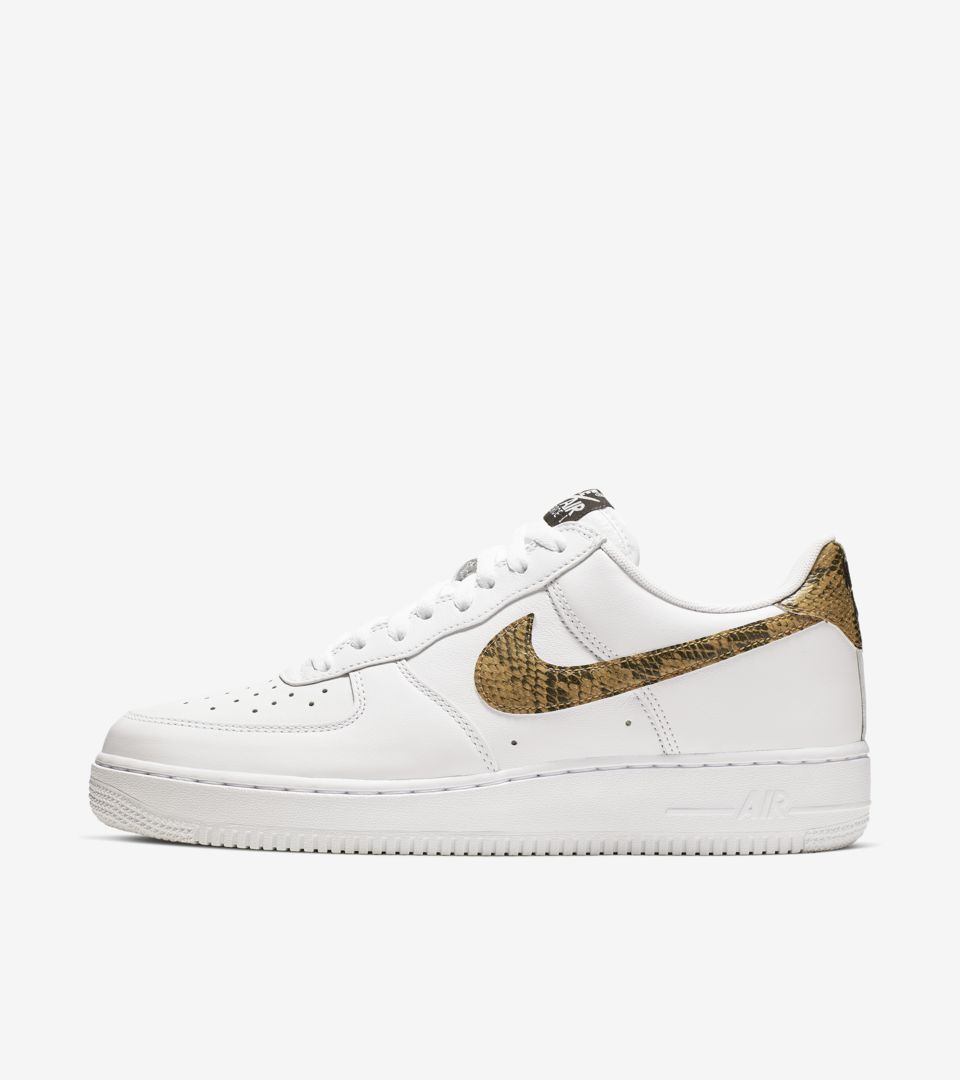 nike air force 1 white snakeskin