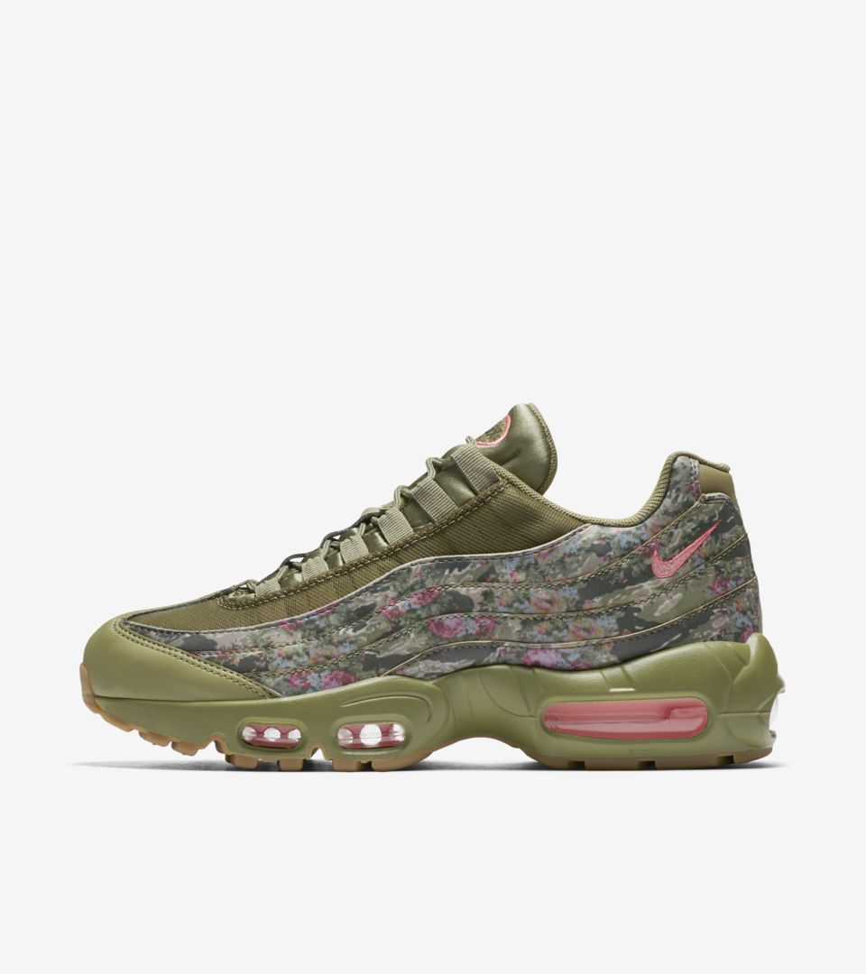 Women s Nike Air Max 95 Neutral Olive Arctic Punch Release Date. Nike SNKRS