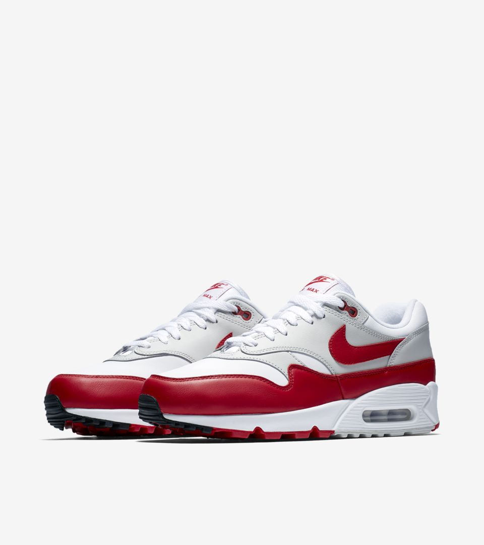 Nike Air Max 90/1 'White & University Red' Release Date