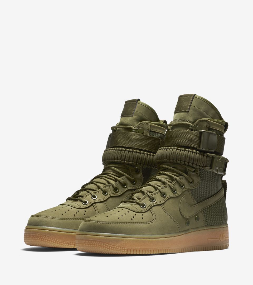Nike Special Field Air Force 1 'Faded Olive & Gum Light Brown