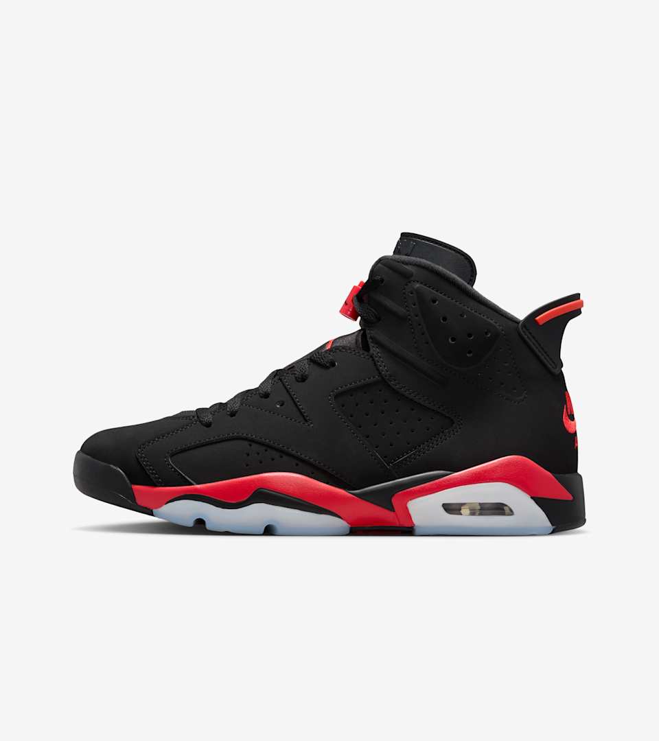 Air Jordan 6 Retro 'Infrared Salesman' “Black and Light Crimson”