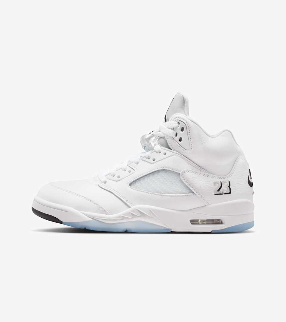 Air Jordan 5 Retro OG “White and Metallic Silver”