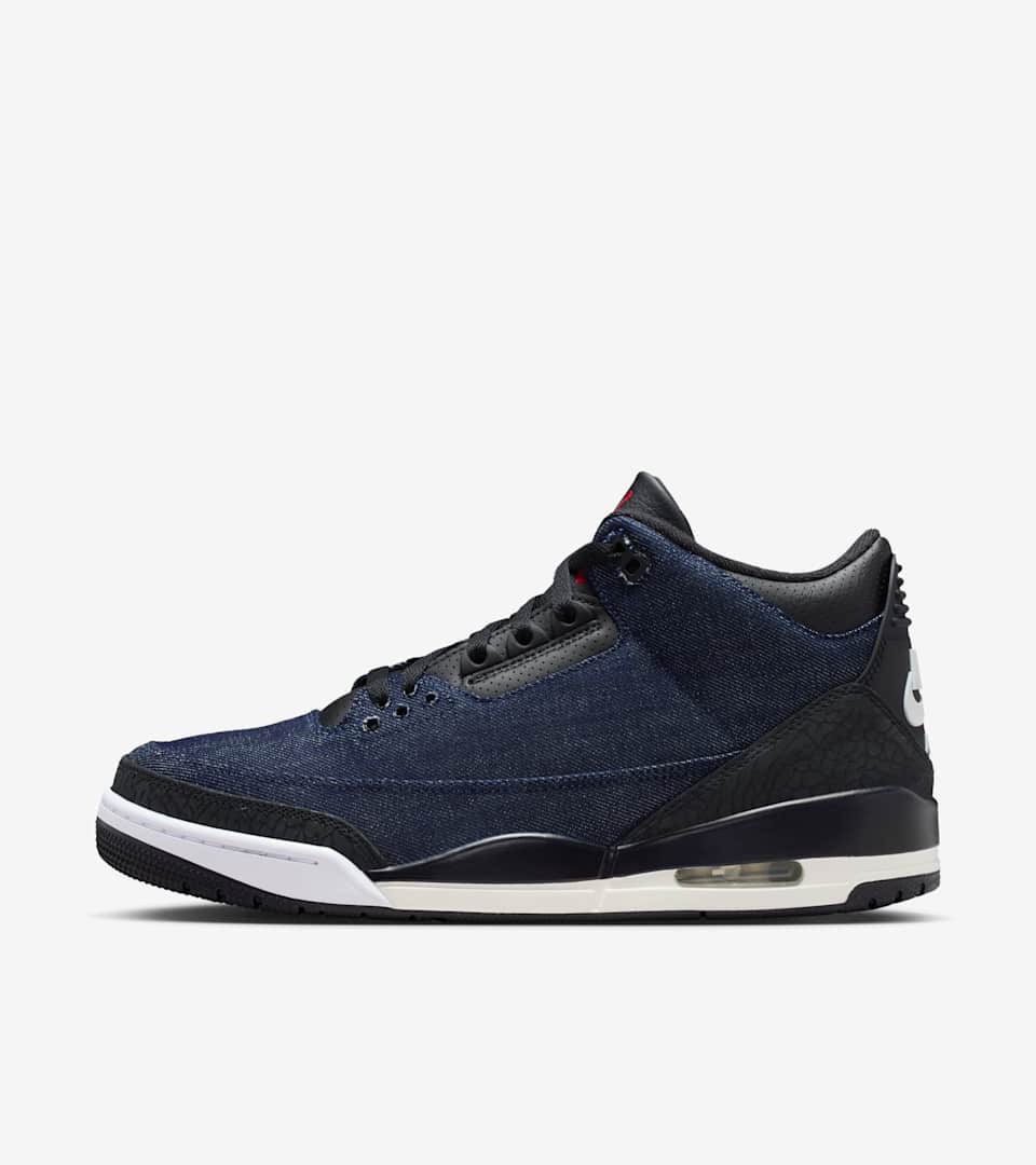 Air Jordan 3 x Levi's® “Indigo and Gym Red”