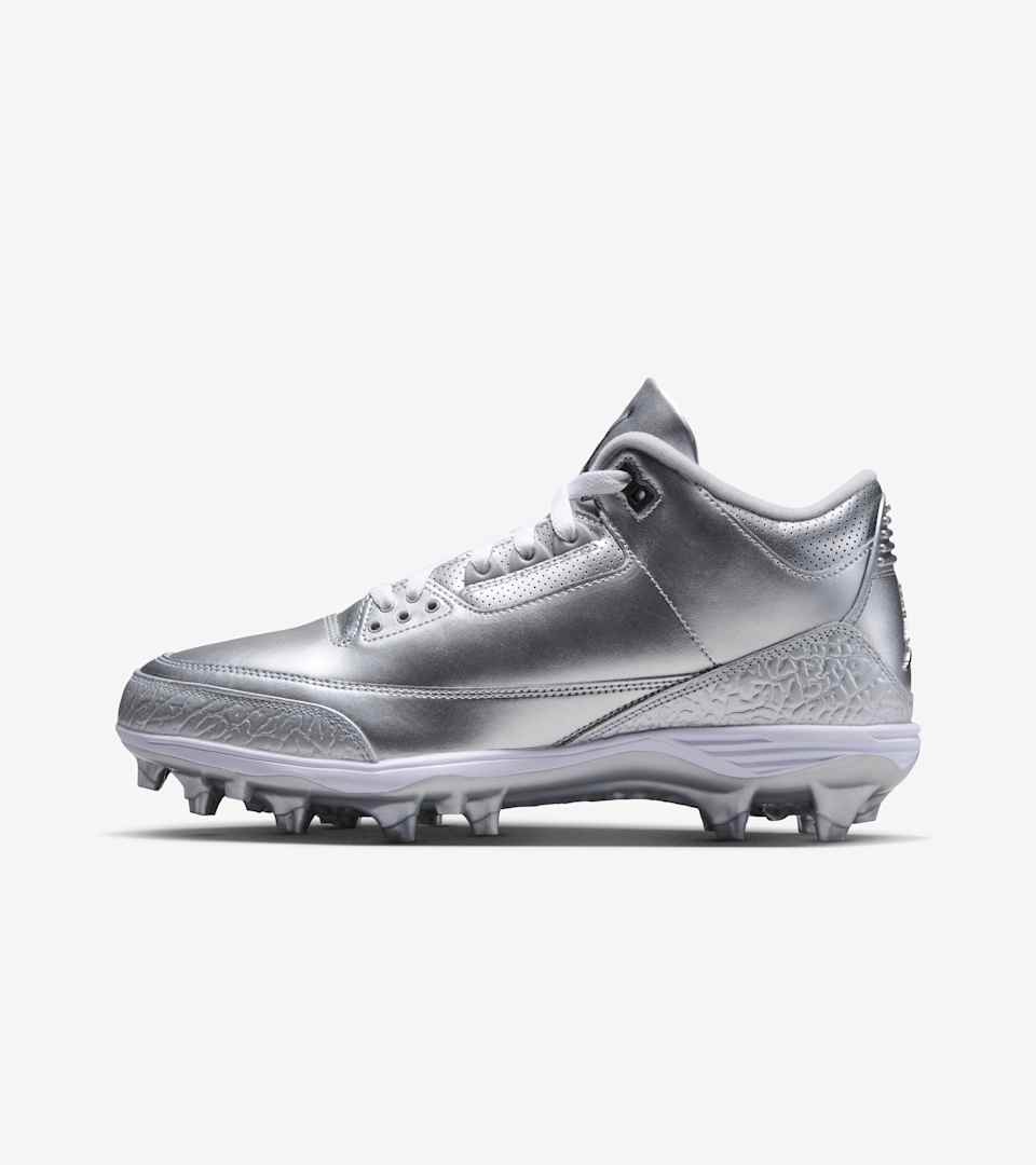 Jordan 3 Mid TD “Metallic Silver”