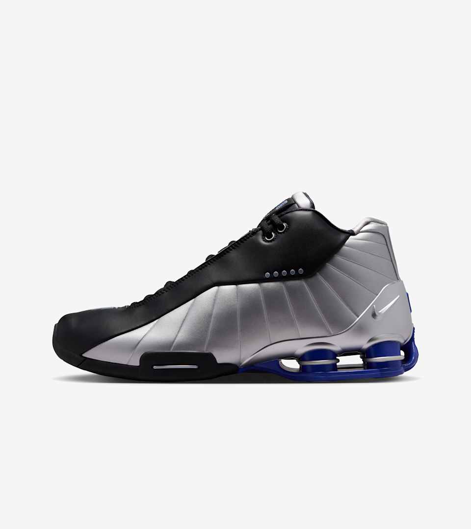 Shox BB4 “Black and Metallic Silver”