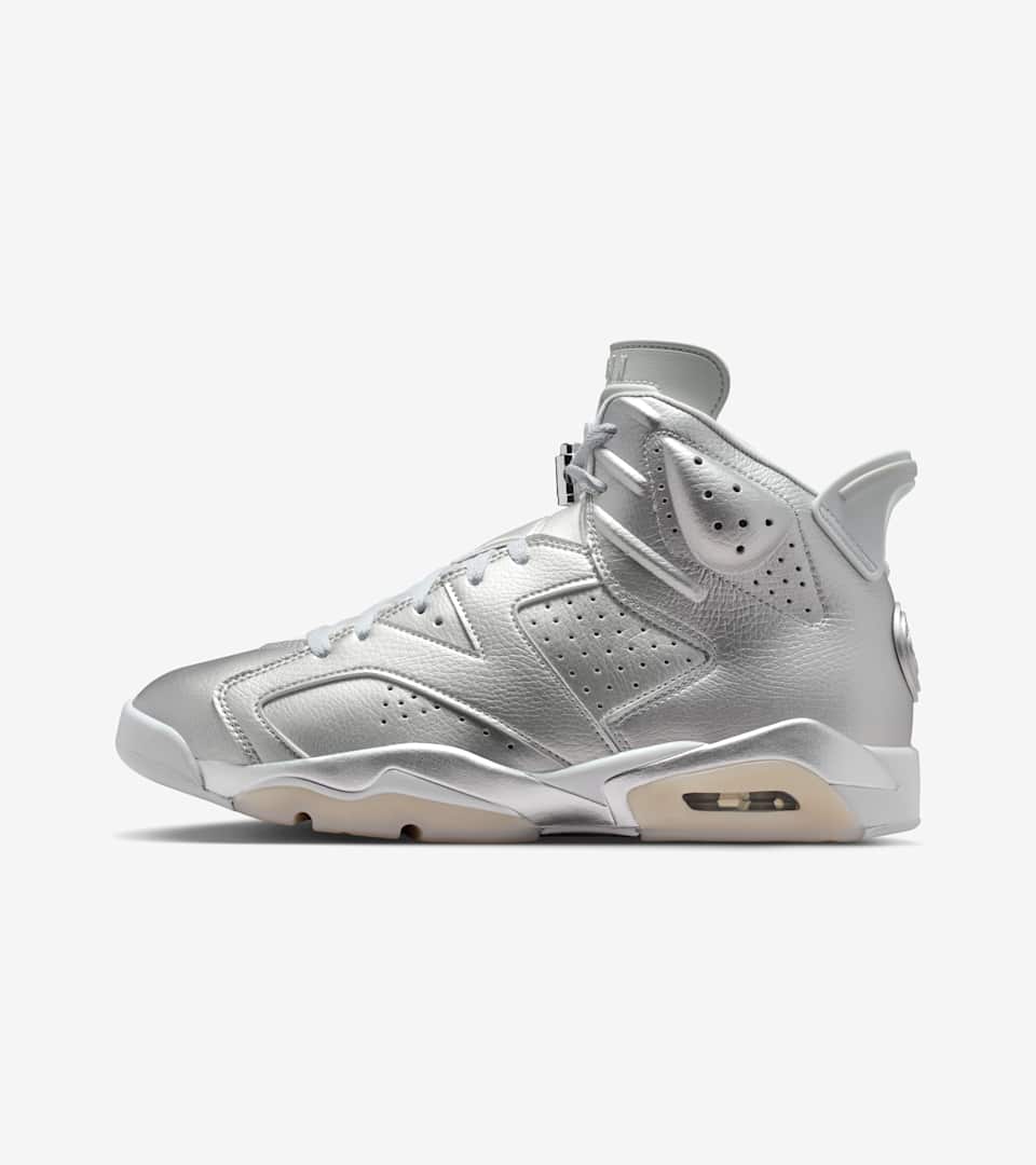 Air Jordan 6 Retro x Paris Saint-Germain "Metallic Silver" Herrenschuh Image