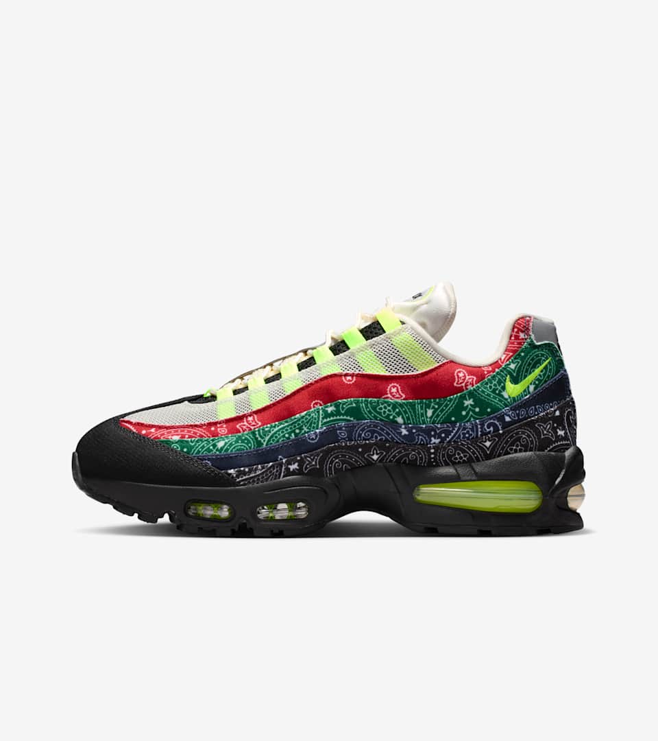Air Max 95 Big Bubble “Volt and University Red”