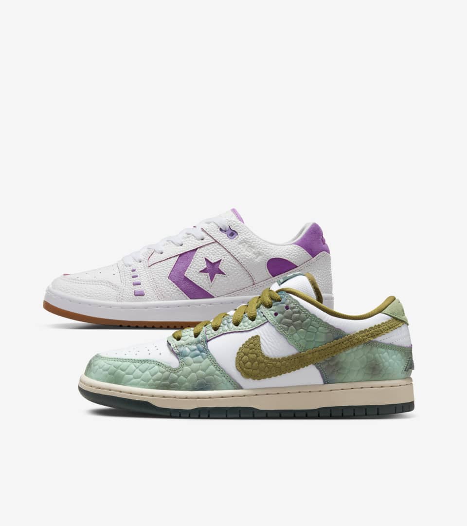 Nike SB Dunk Low Pro x Converse CONS AS-1 Pro x Alexis Sablone “Chameleon”