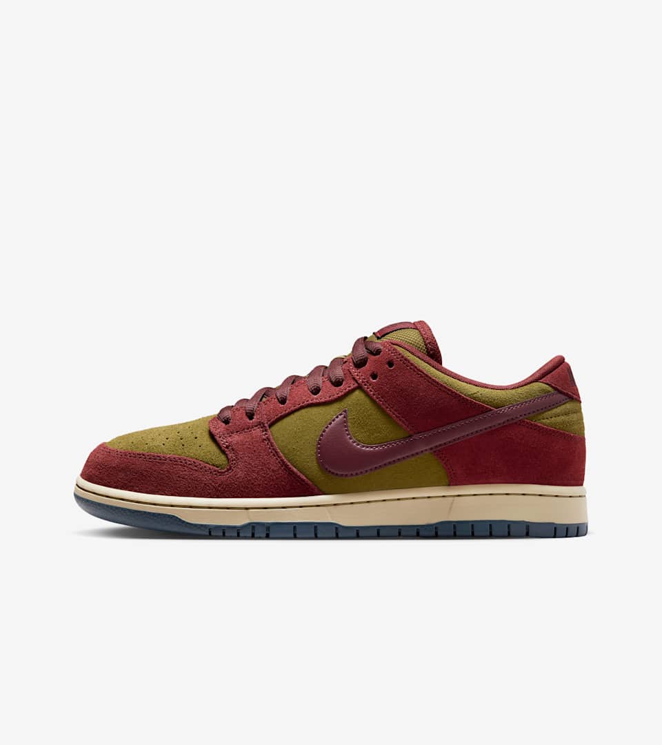 Nike SB Dunk Low Pro “Dark Team Red and Olive Flak”