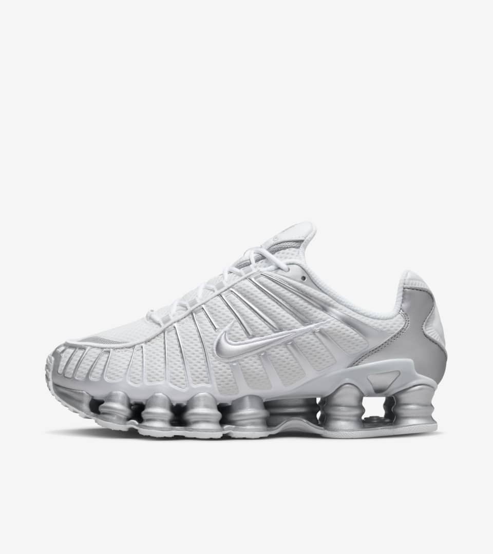 Nike SHOXX メタリックシルバー Women's Shox TL Metallic Silver | PickSneak