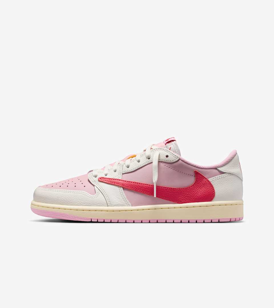 Air Jordan 1 Low x Travis Scott “Shy Pink and Tropical Pink”