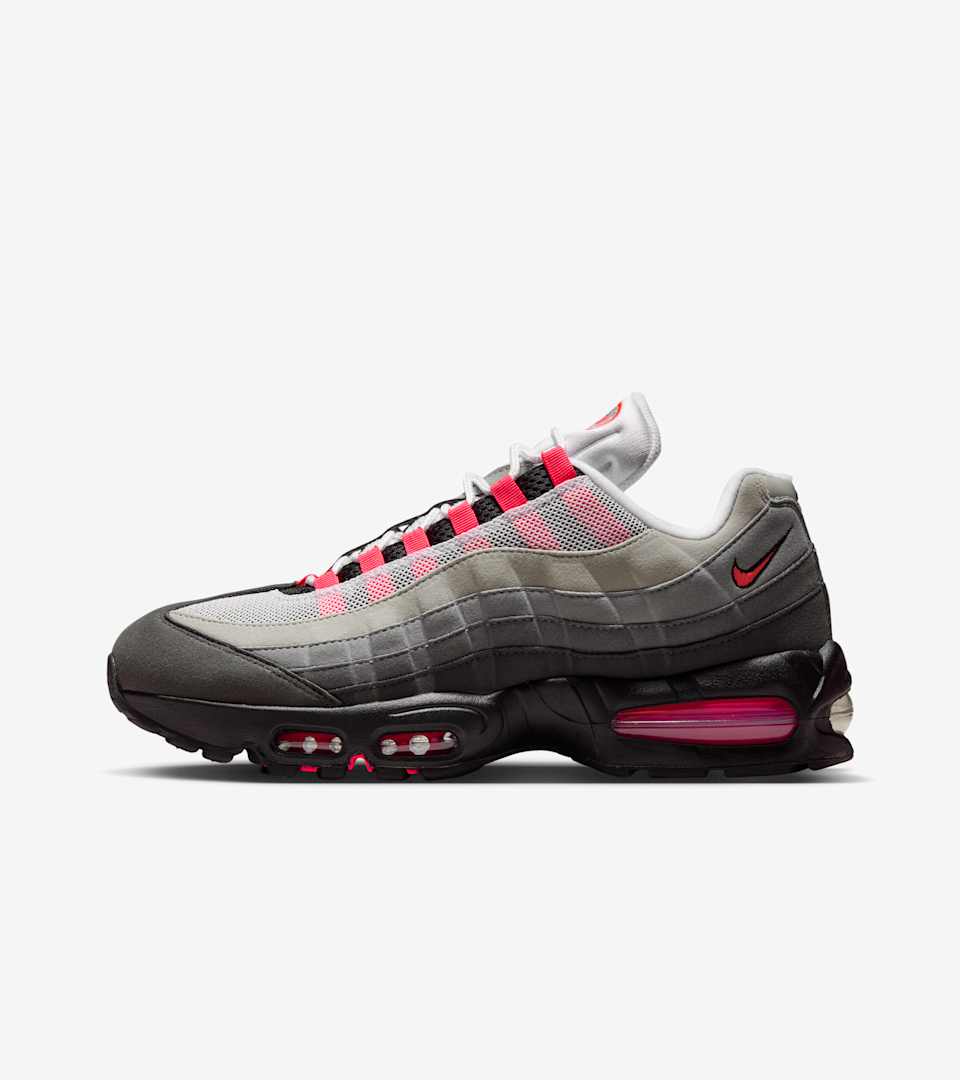 Air Max 95 “Medium Ash and Solar Red”