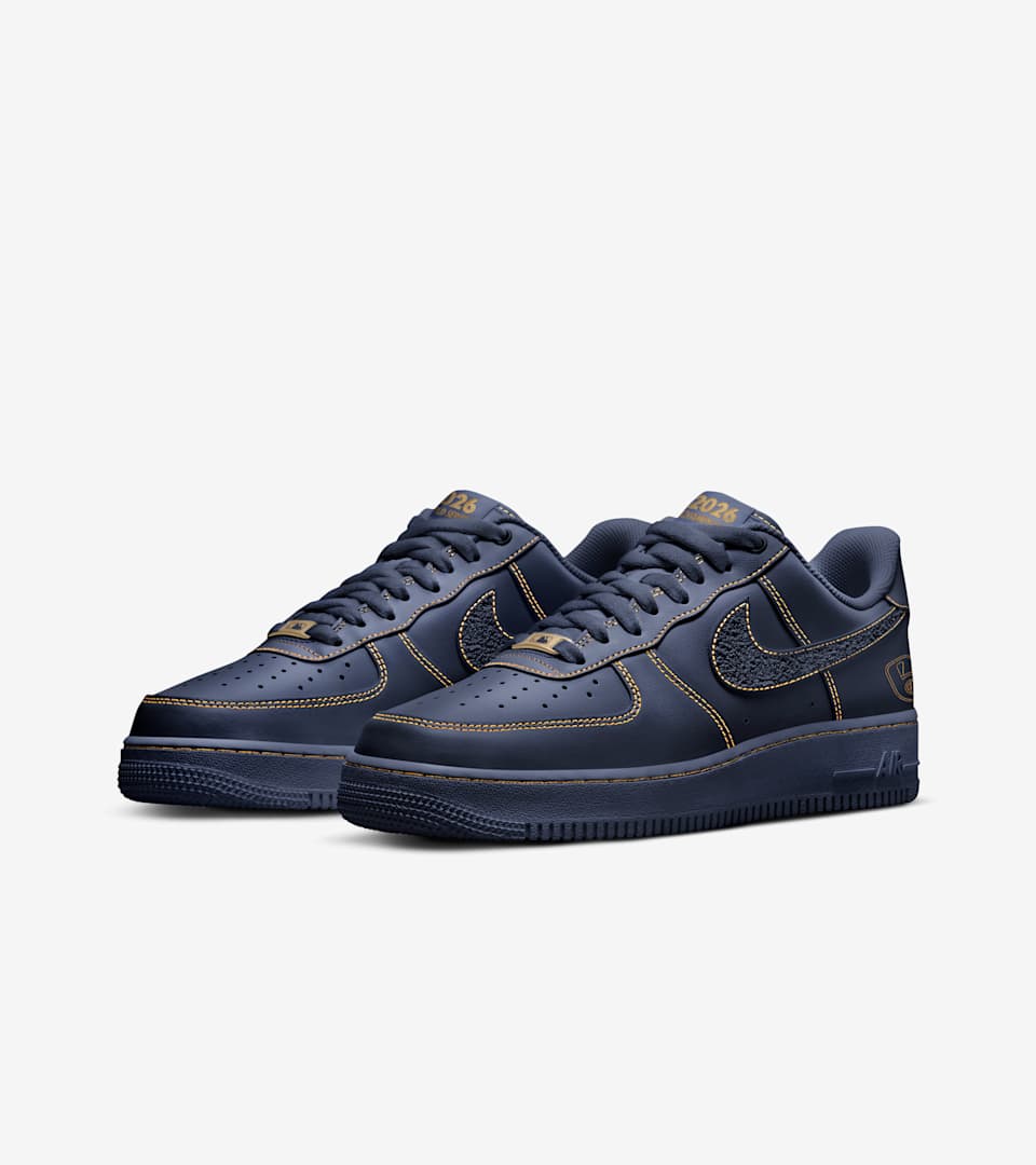 Nike Air Force 1 '07 "Milwaukee Brewers" — view E