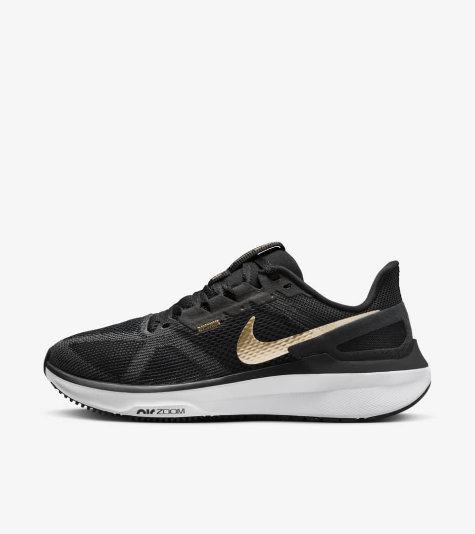 Nike Structure 25 “Dark Smoke Grey/Metallic Gold”