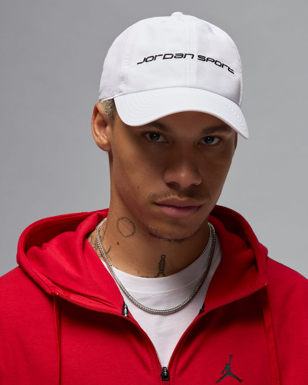 Cappello non strutturato Jordan Club - Bianco/Nero