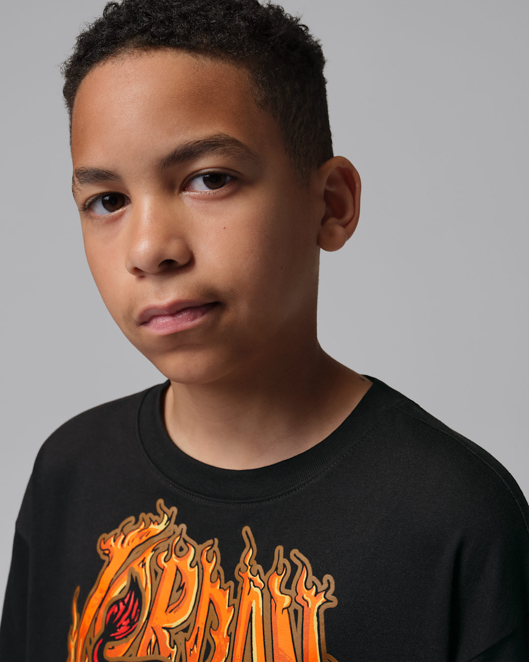 Jordan Big Kids' Toro Bravo Rings Retro T-Shirt