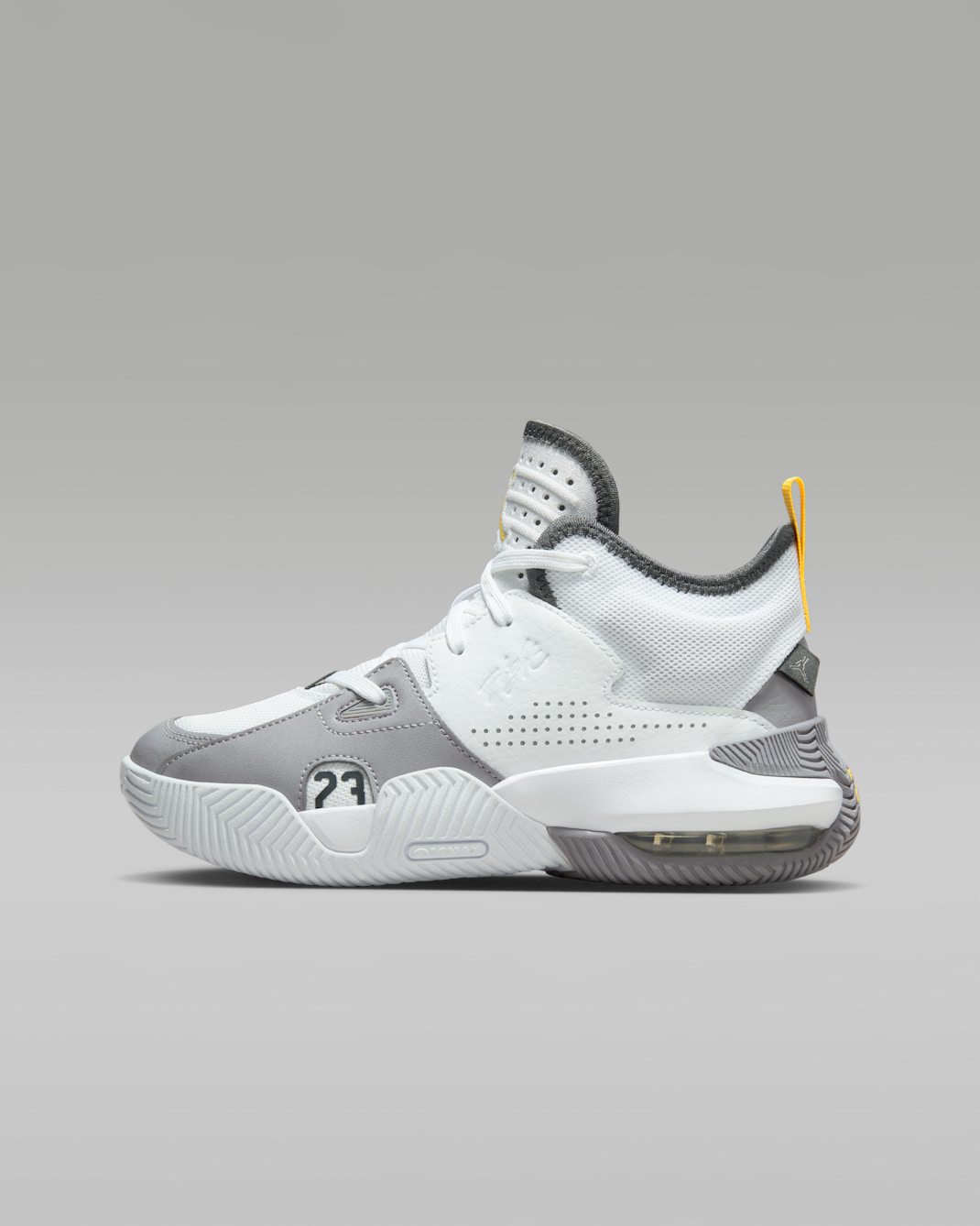 Jordan Stay Loyal 2 Older Kids' Shoes - White/Cement Grey/Anthracite/Topaz Gold