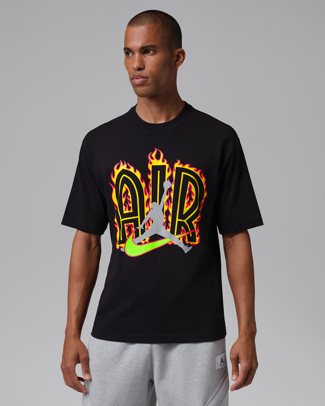 Jordan Men's Script T-Shirt - Black