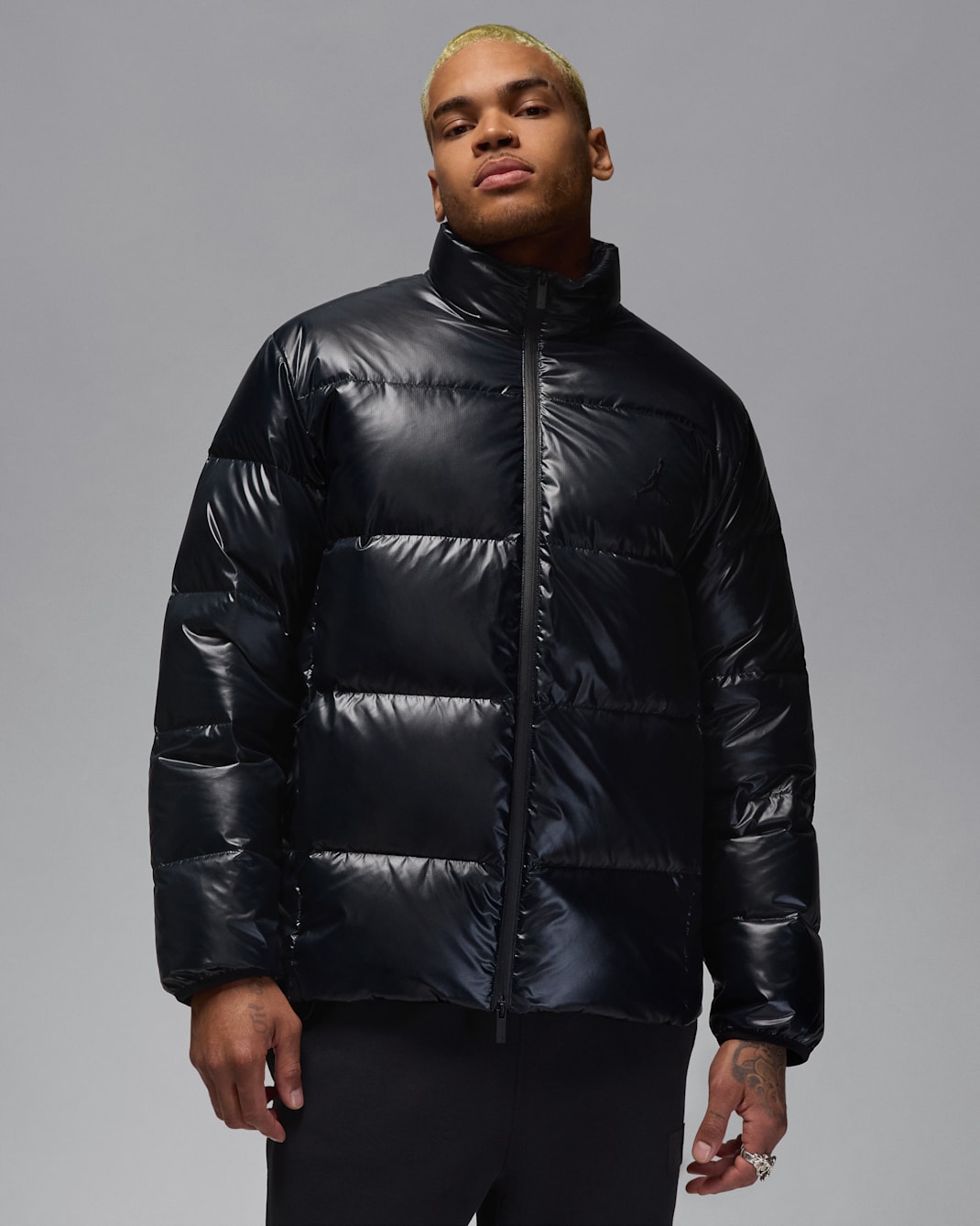 Jordan Flight Men's Down Puffer Jacket - Black
