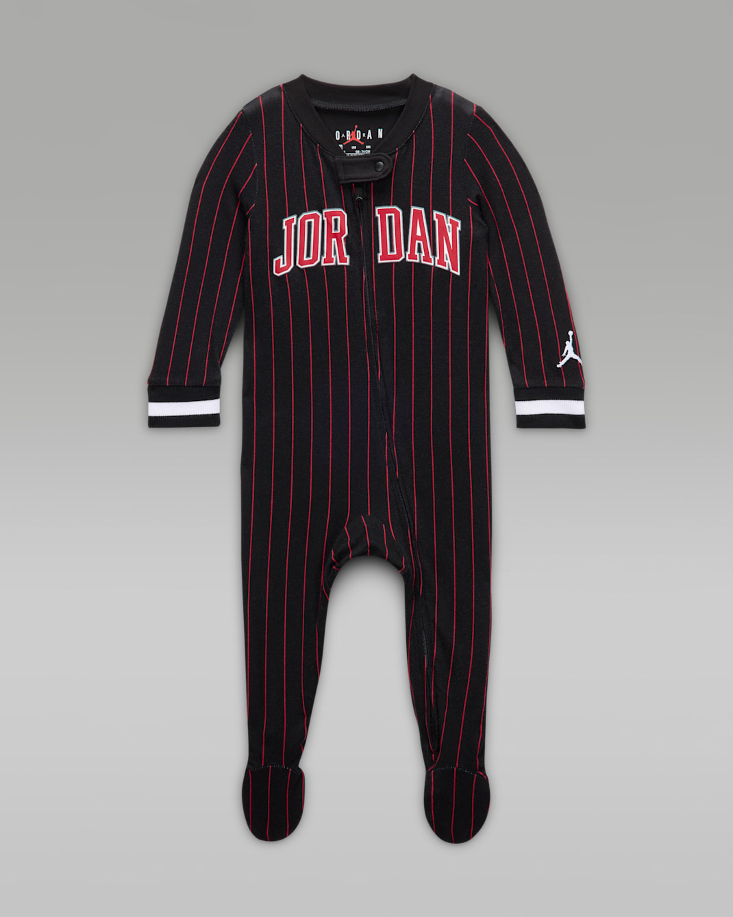 Jordan Baby (0-9M) 23 Jersey Footed Coverall - Black