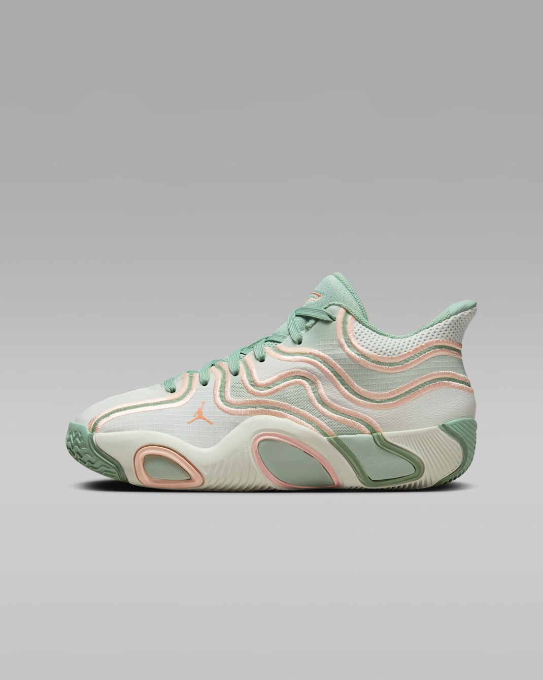 테이텀 3 주니어 농구화 - 씨폼/스프루스 아우라/아틱  오렌지/애프리캇 아게이트