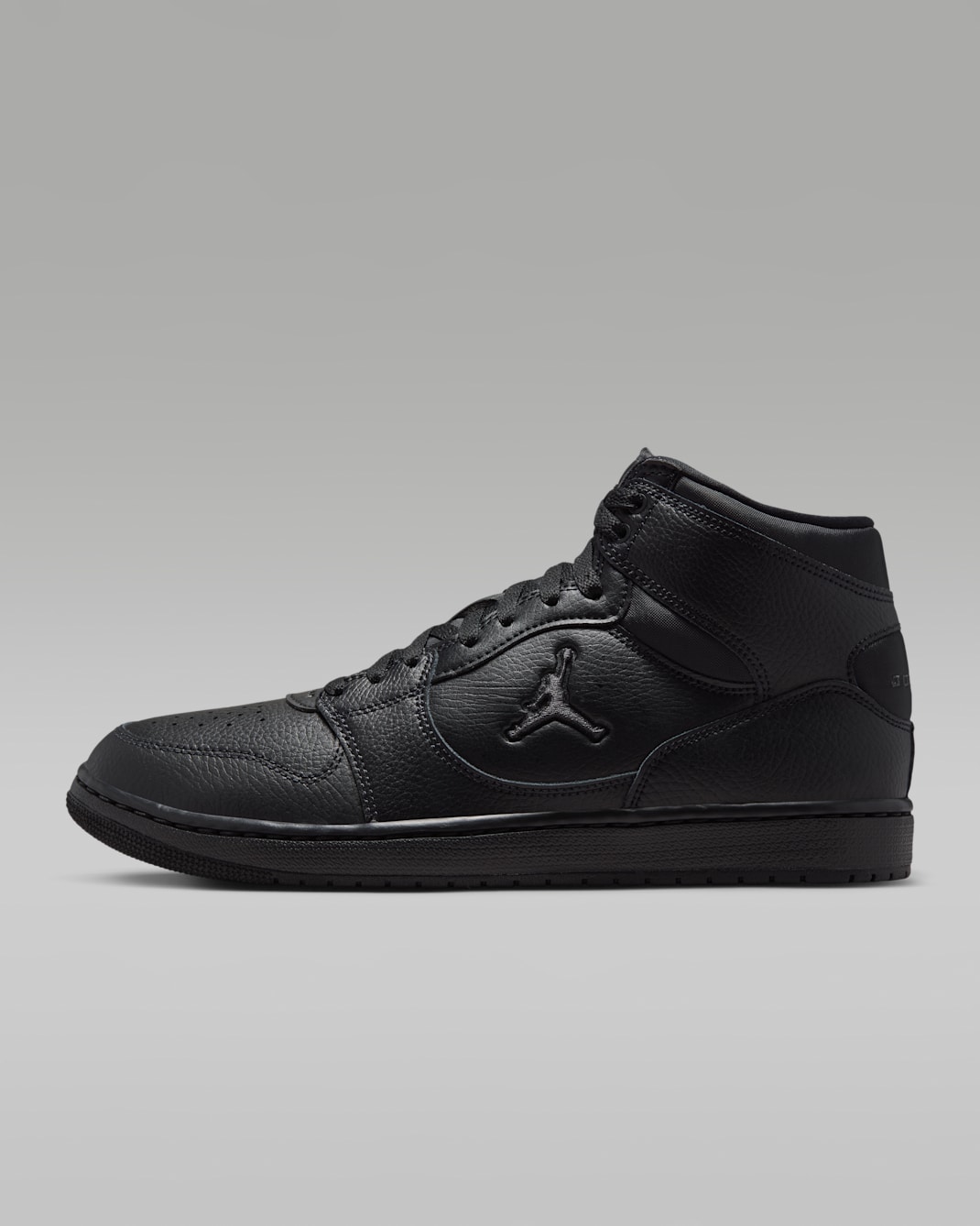 Jordan Court Connect Mid Herrenschuhe - Schwarz/Dark Smoke Grey