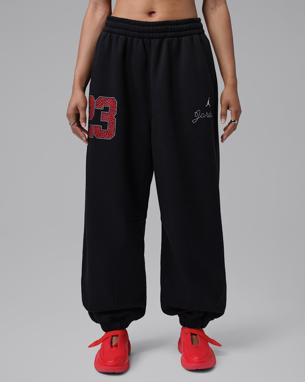 Jordan Brooklyn Fleece Women's Jogger Pants - Black