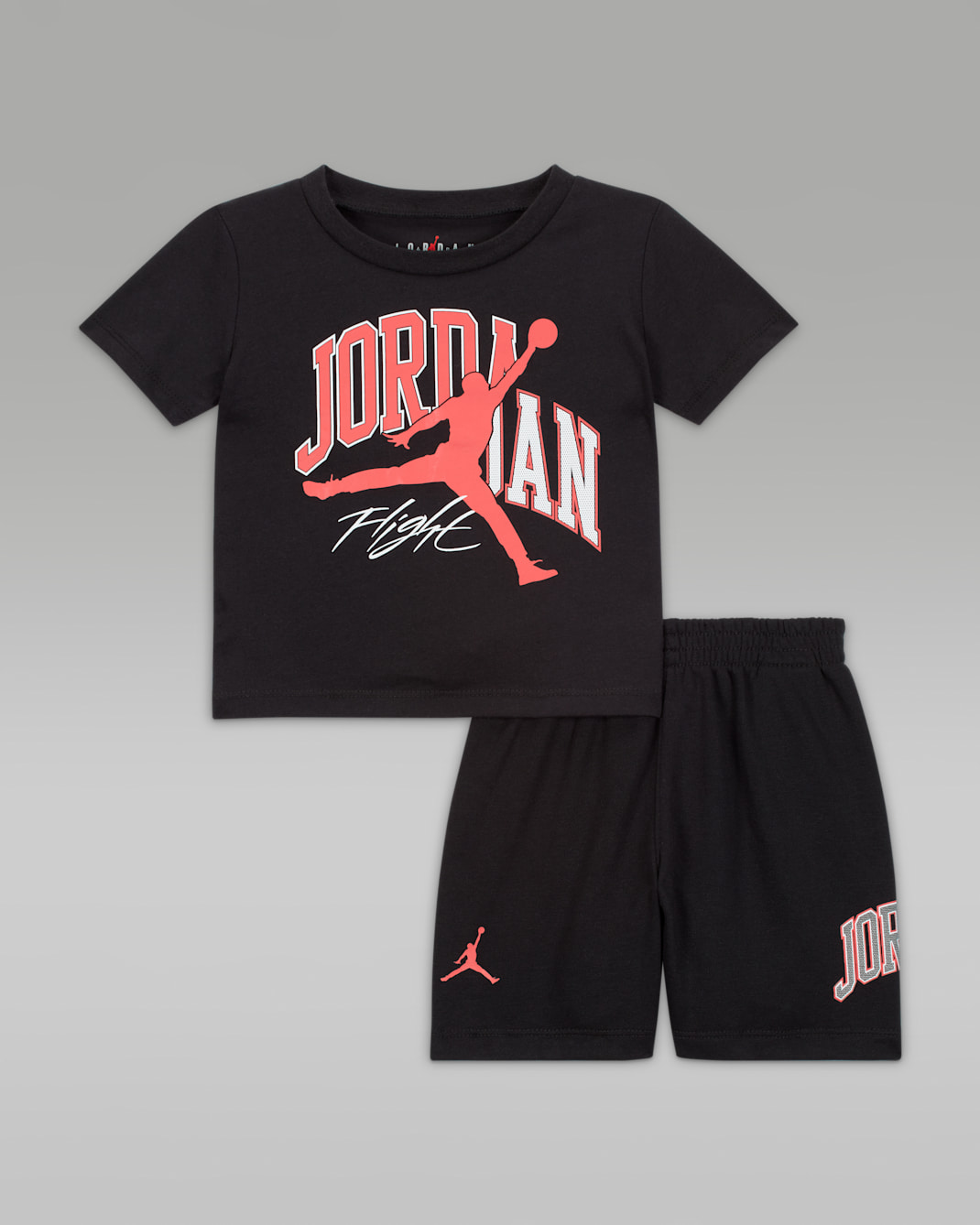 Jordan Home and Away Shorts Set Baby 2-Piece Set - Black