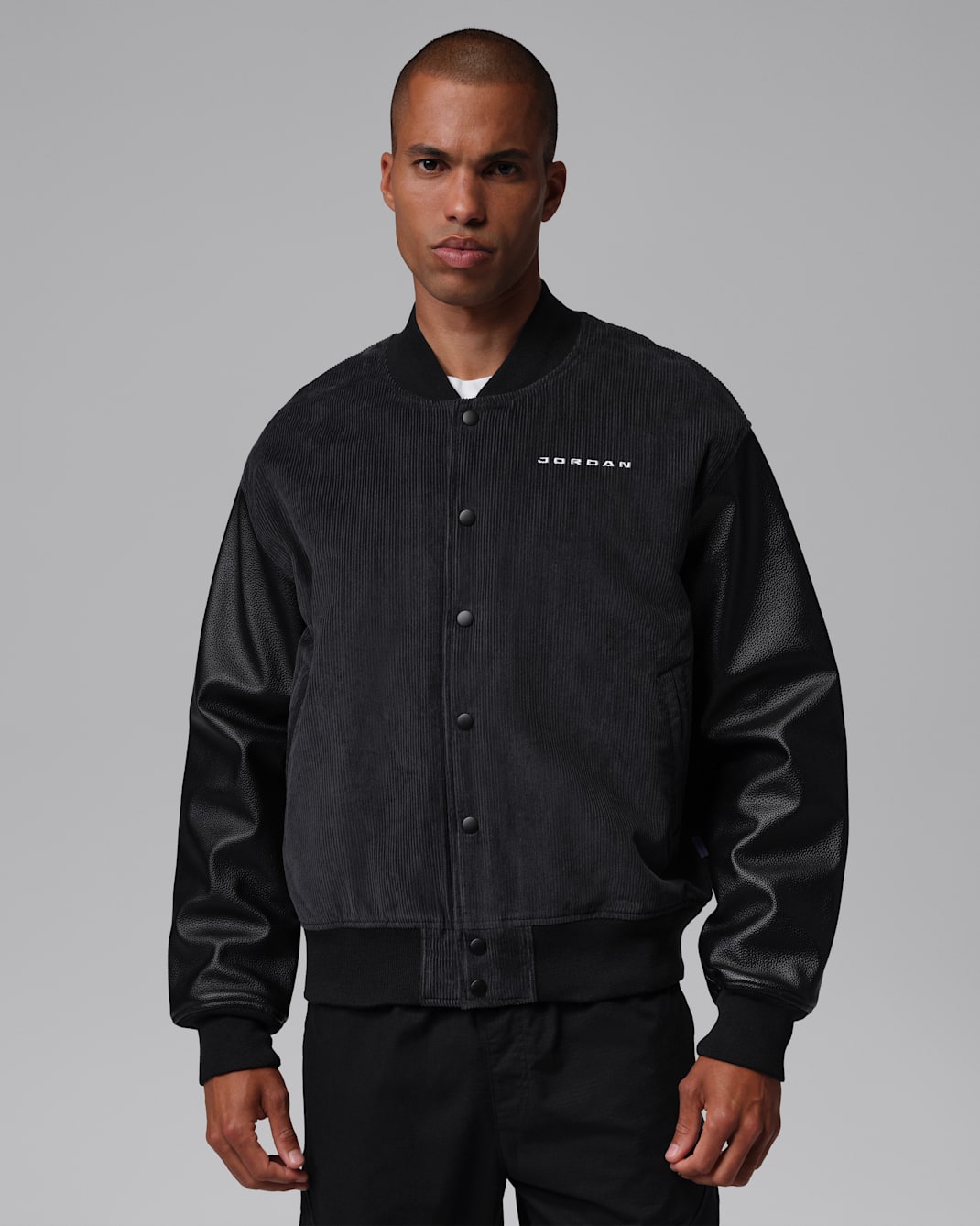 Veste universitaire Jordan Flight Essentials pour homme - Noir/Noir/University Red