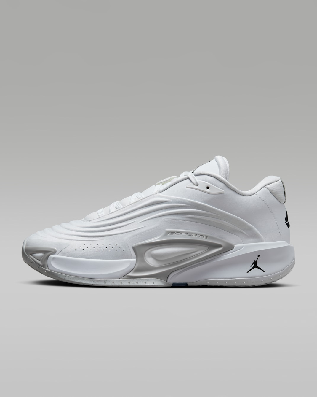 Luka 3 PF Basketball Shoes - White/Grey Fog/Siren Red/Black