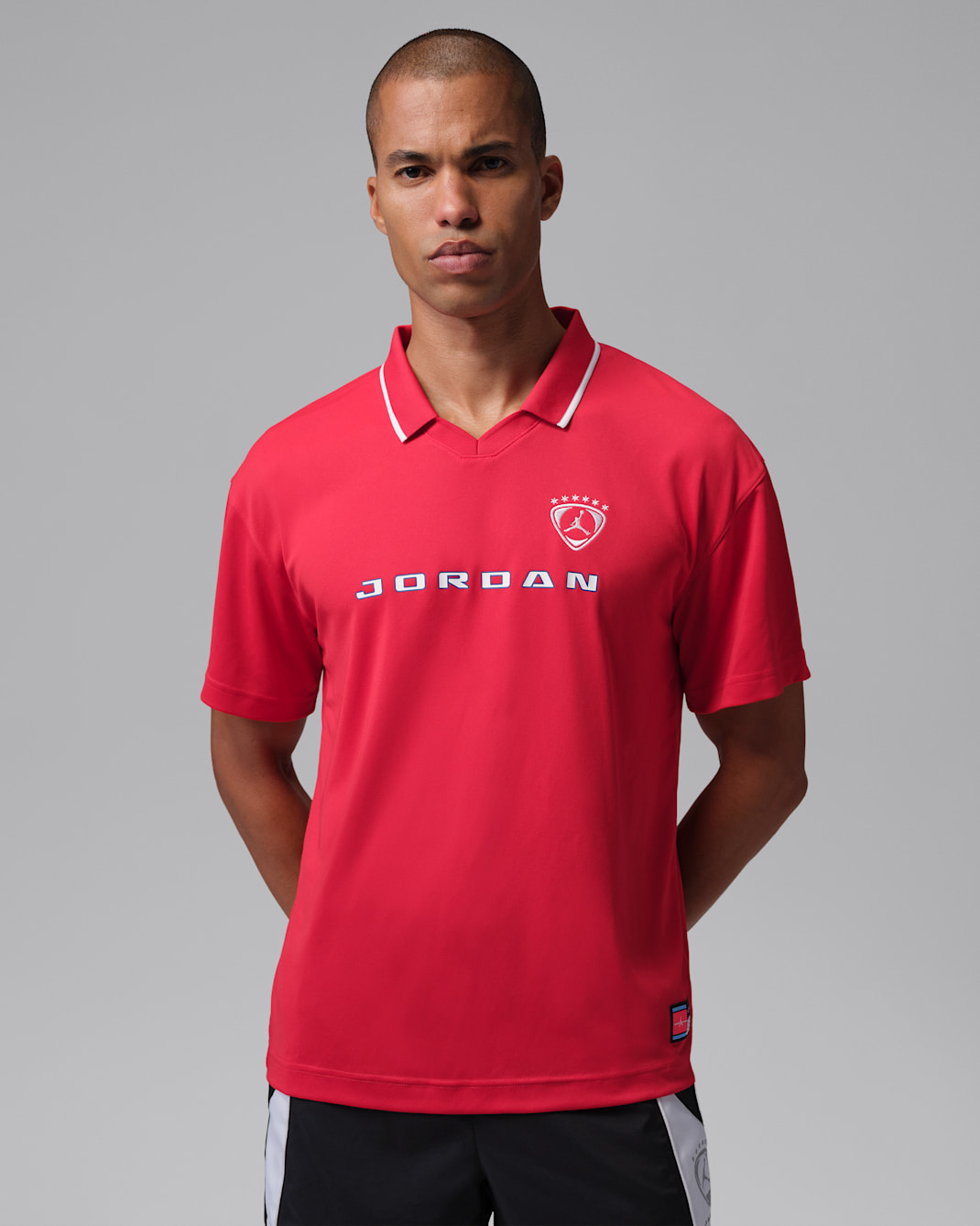Maglia da calcio Jordan Brooklyn – Uomo - University Red